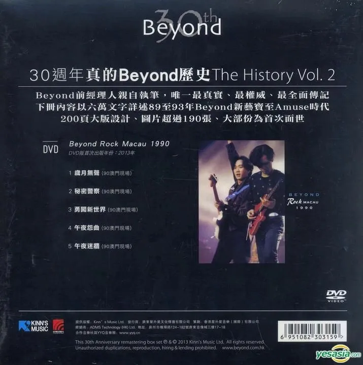 澳門萬人勁Rock音樂會 - Beyond 1990 粵語 演唱會