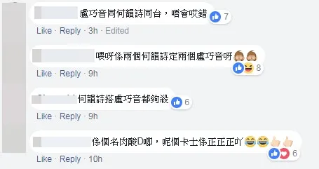 不少網民都讚海報有創意，又稱「哩個組合有得諗wor，堅想睇」。（fb專頁「HOCC」截圖）