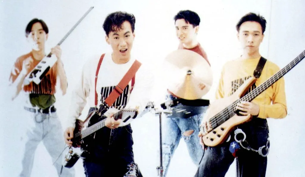 Beyond were the biggest rock band to come out of Hong Kong.