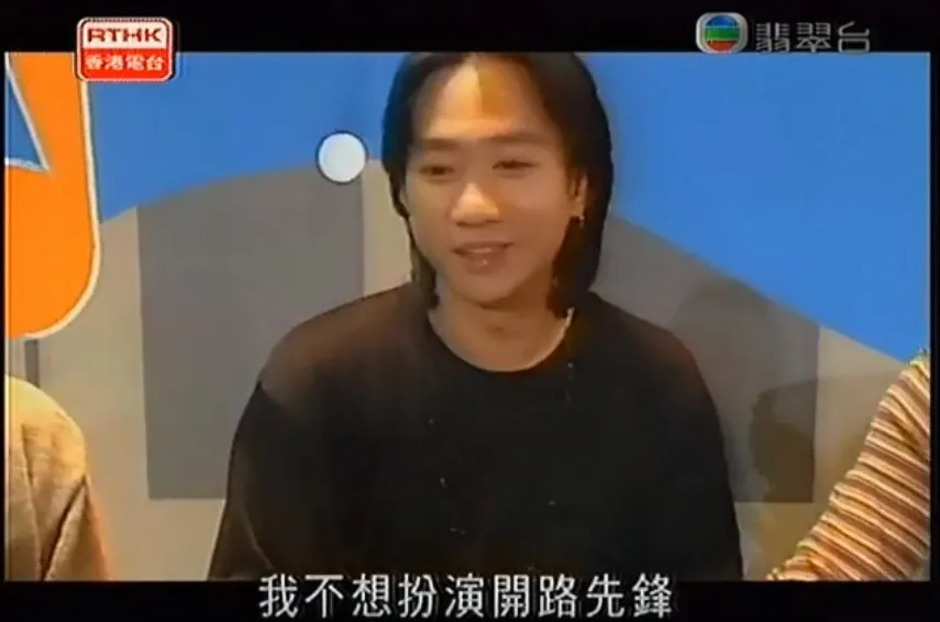 嘉駒多年前接受訪問時，坦言認為自己不是一個先驅者。 (影片截圖)