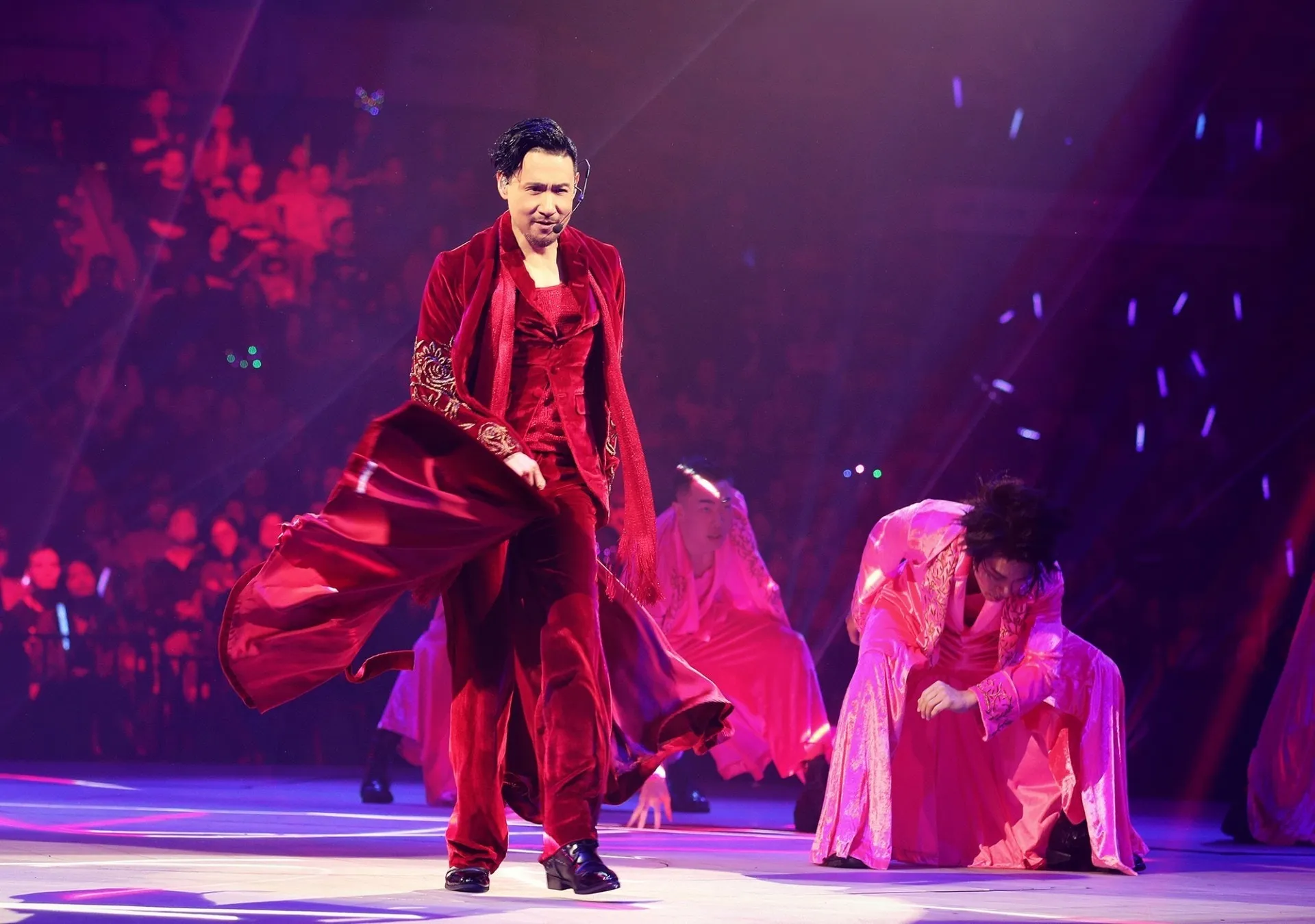 張學友在這一次巡迴演唱會後，下一次開演唱會已不知是何時。 (資料圖片)