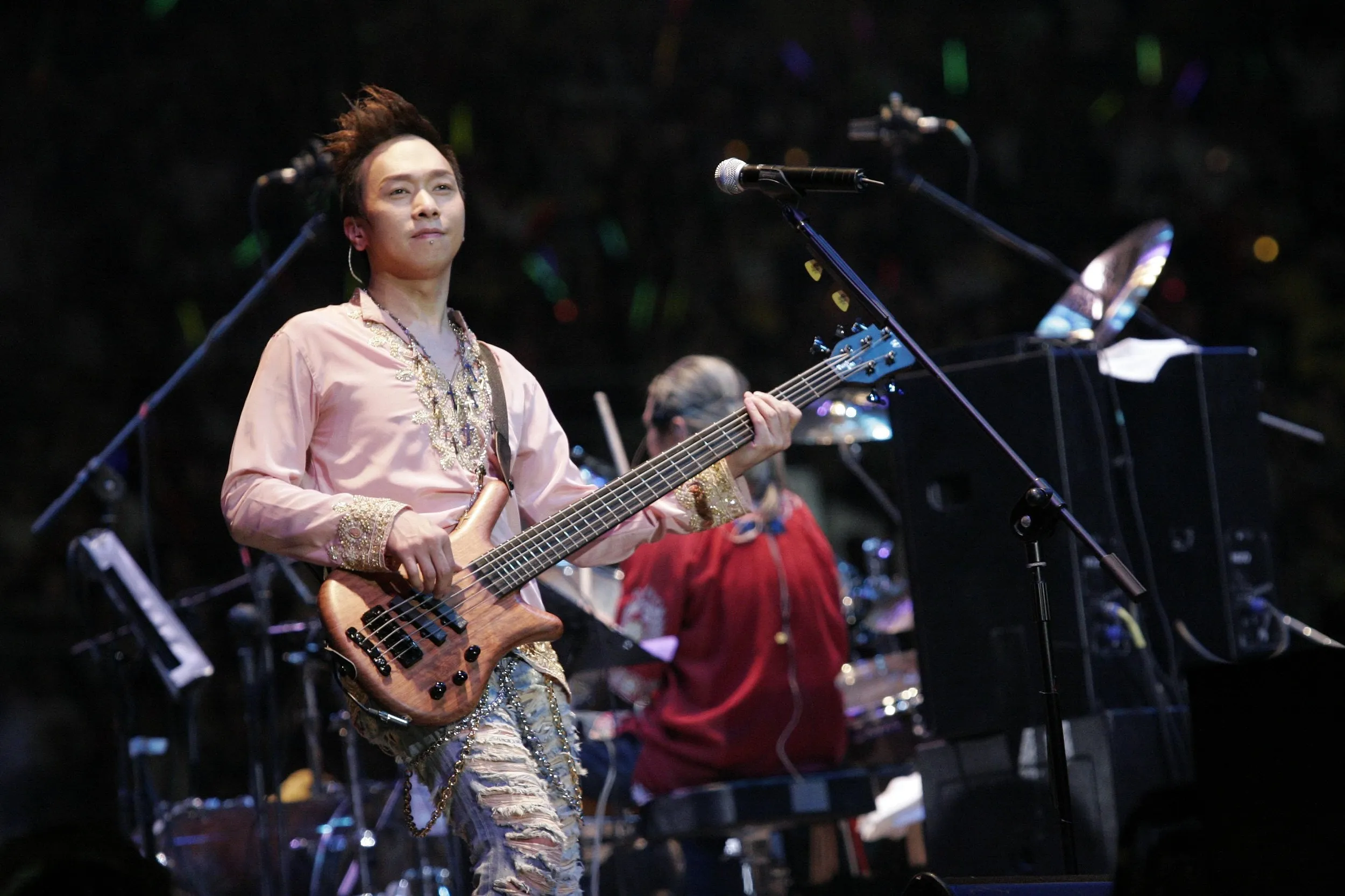 Beyond在「The Story Live 2005」世界告別巡迴演唱會後正式解散。（視覺中國）