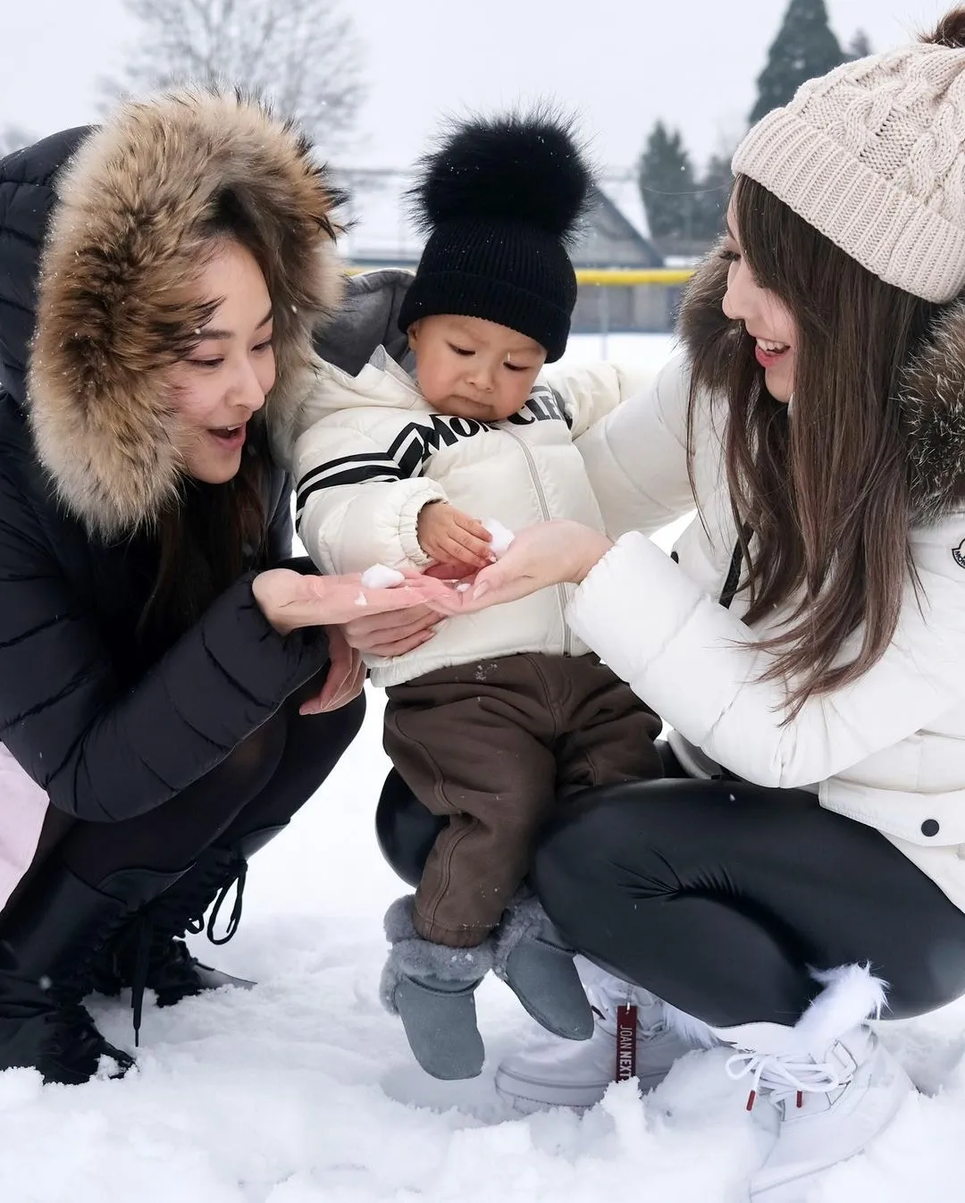 冰天雪地。（IG@missjni）