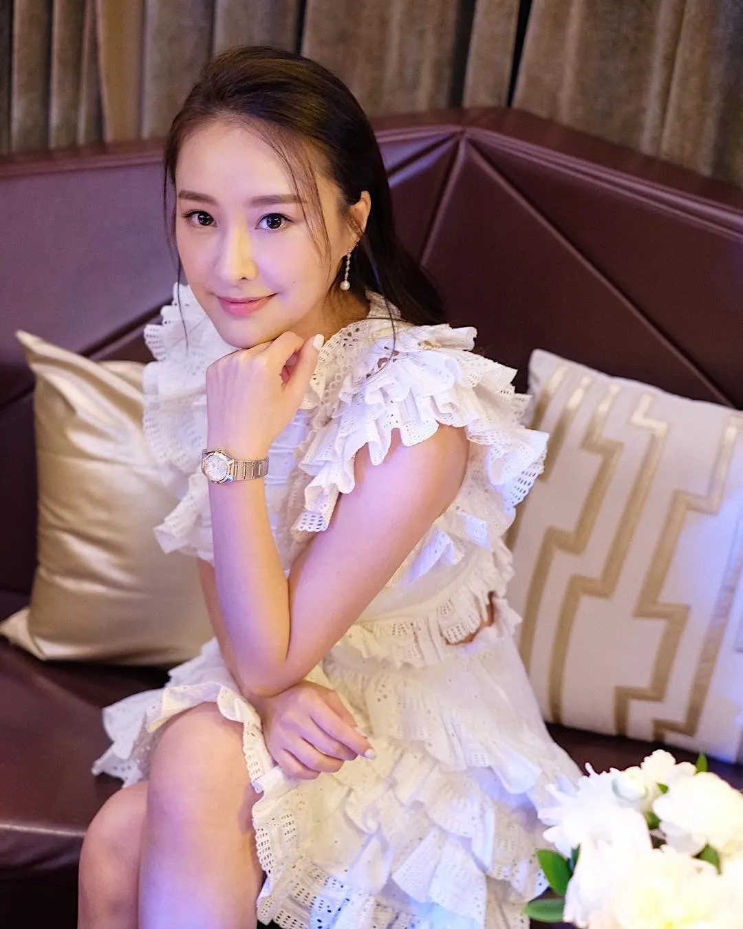 女人味十足。（IG@missjni）