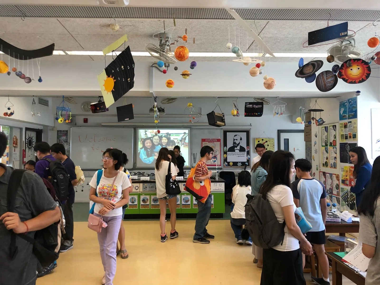 香港浸會大學附屬學校王錦輝中小學小一簡介會。