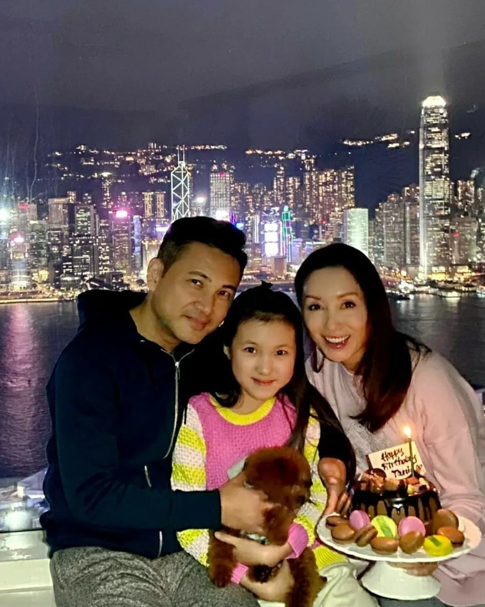 林文龍郭可盈慶祝愛女生日！（IG@lammanlung）