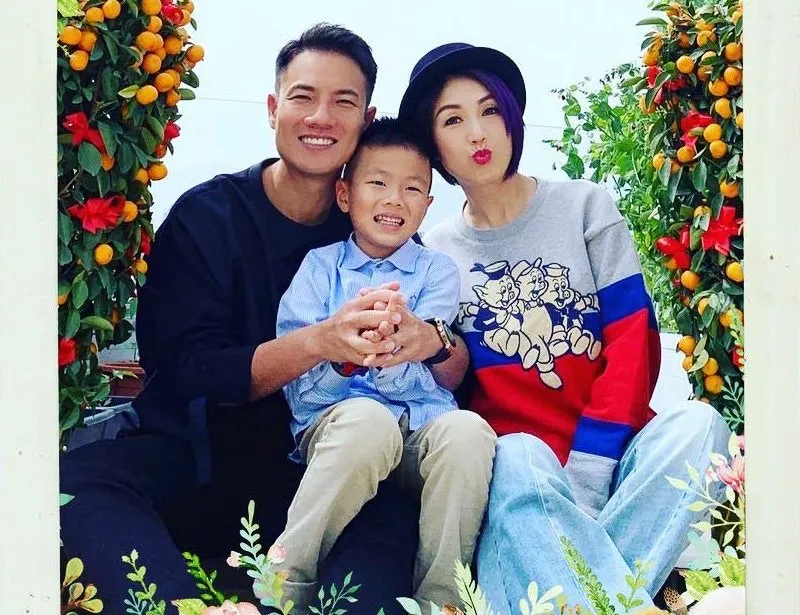 楊千嬅與丁子高囝囝