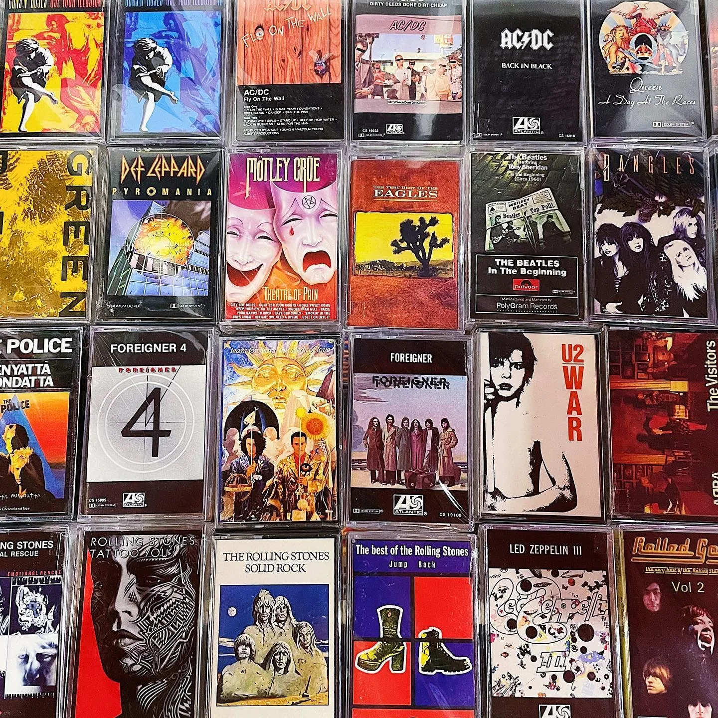 由卡式帶廠牌Findme Records，為大家展示一系列70s至80s搖滾樂團Cassette。（文化屋雑貨店）