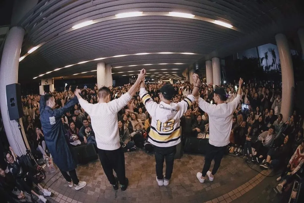 C Allstar holds an outdoor fan meeting and concert in Tsim Sha Tsui, Hong Kong, around Christmas every year. Photo: @c_allstar/Instagram