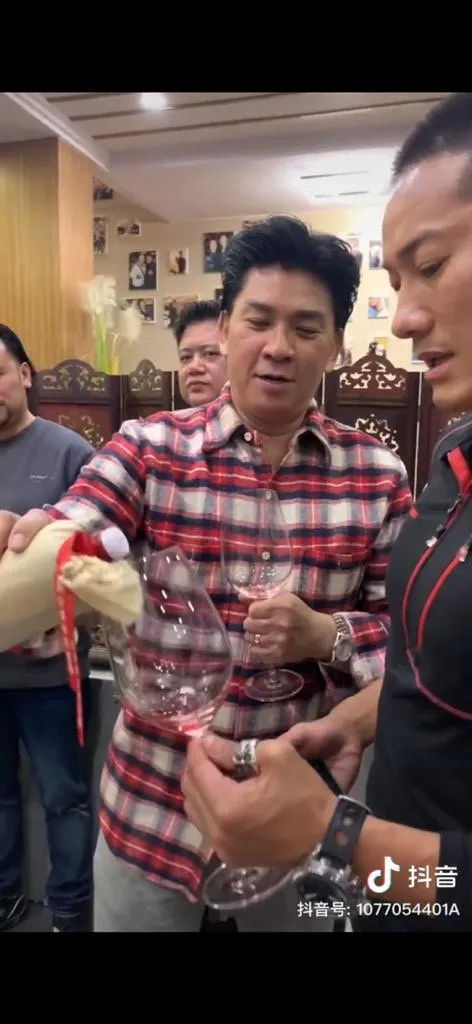 黃子揚發福不少。（抖音截圖）