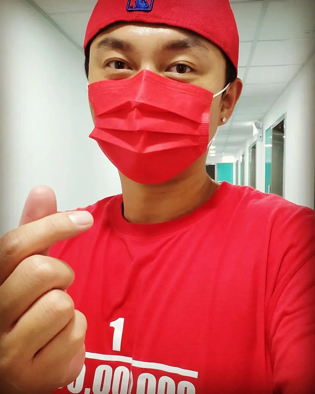 楊明全紅造型非常給力！（IG/@matyeung）