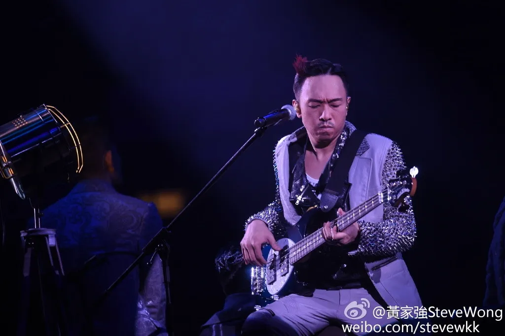 表演。（微博@黃家強SteveWong）