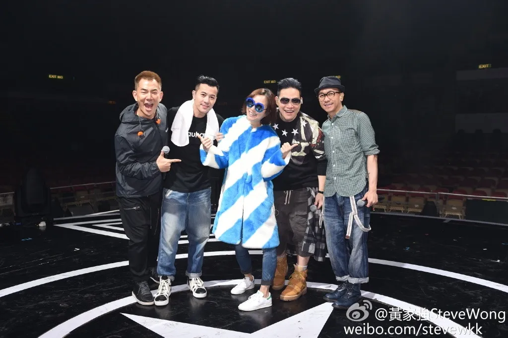 演出。（微博@黃家強SteveWong）