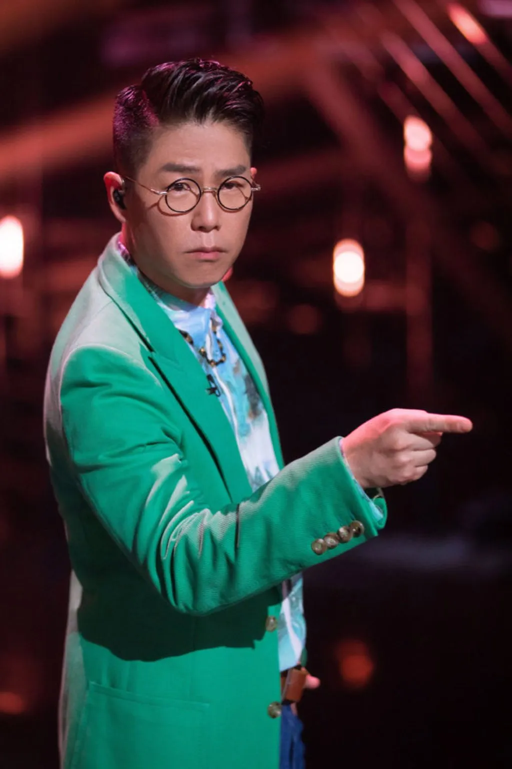 Actor, TV host and the brother of Jan Lamb, Jerry is also a contestant on Call Me By Fire. Photo: Weibo