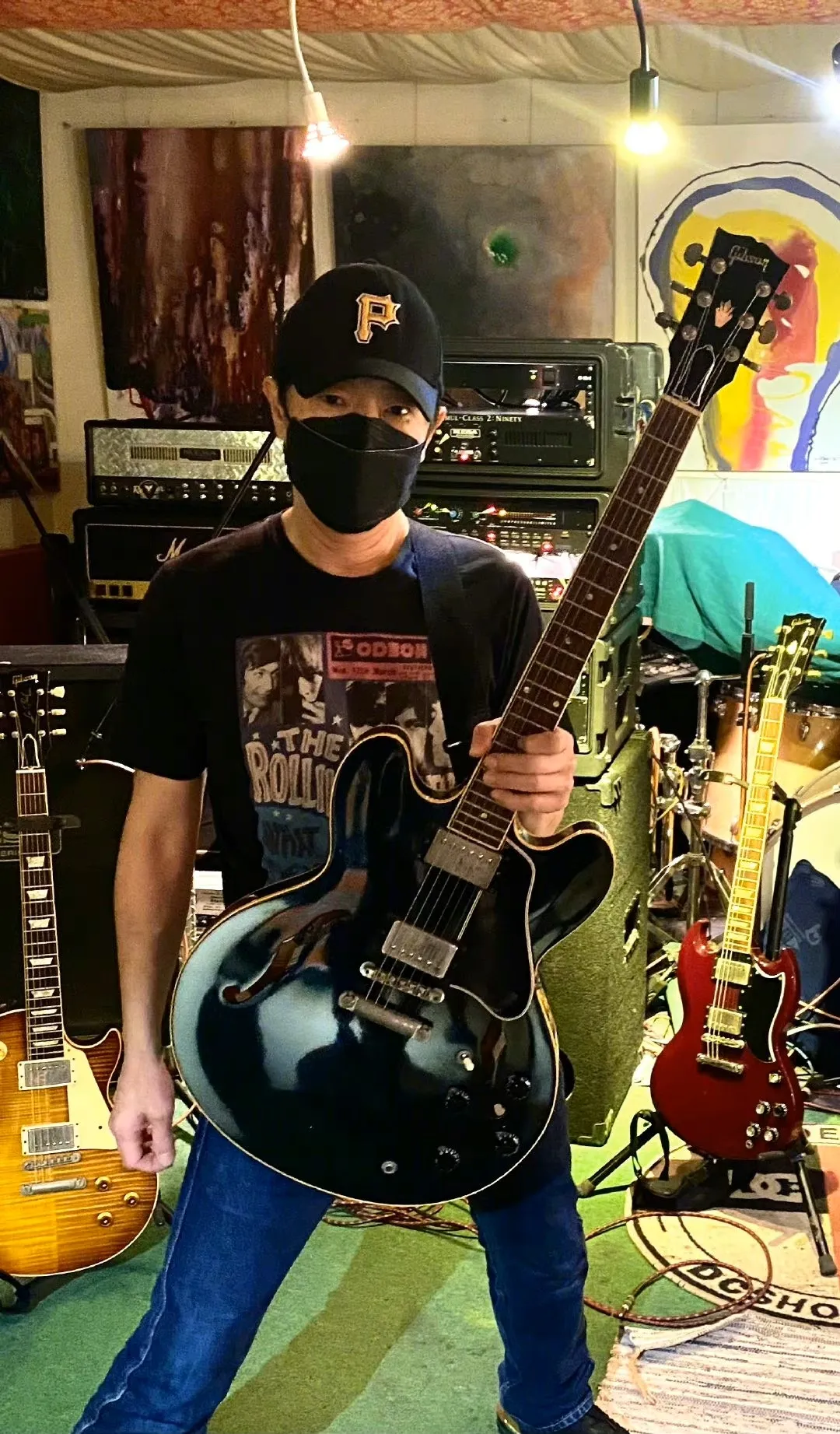 早前Paul曾透露閉關錄音中。（黃貫中微博圖片）