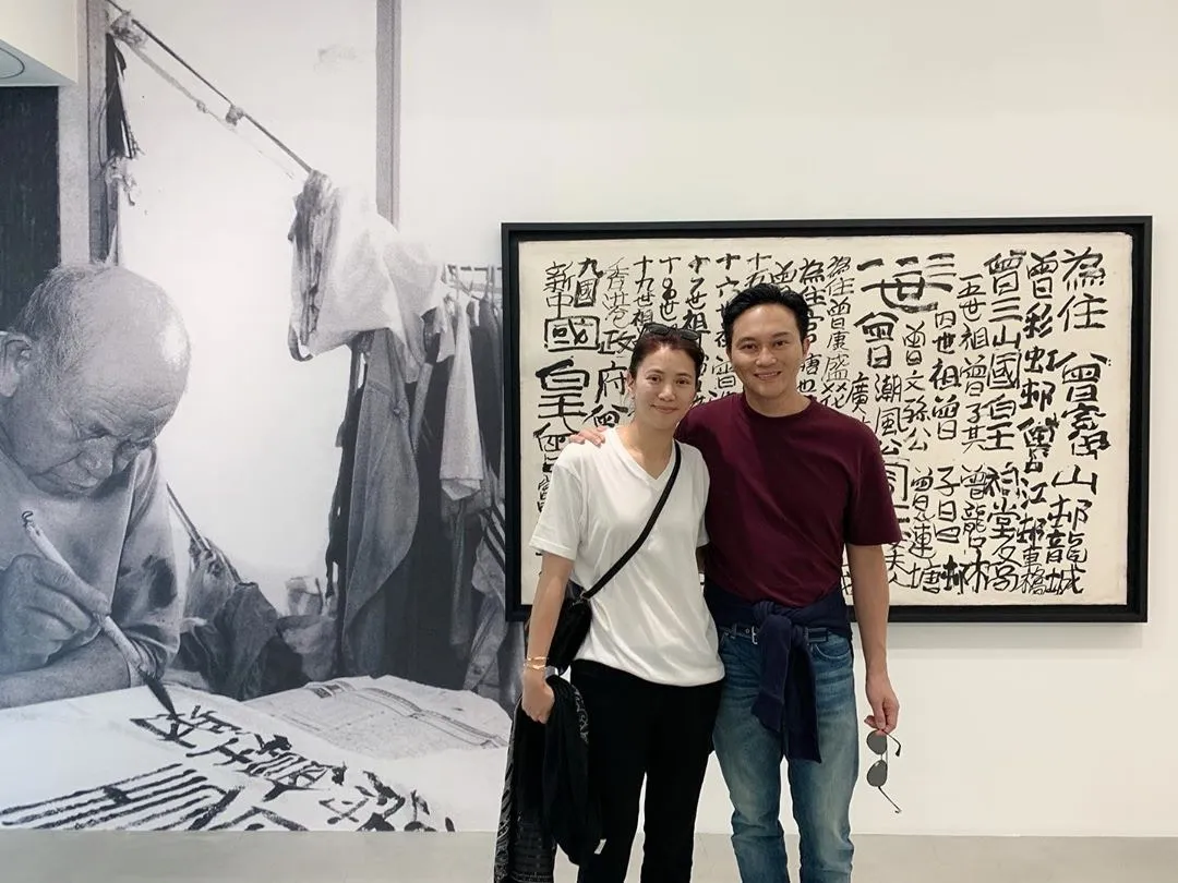 Chilam同靚靚經常結伴去睇藝術展覽。（IG圖片/@anitayuenwy）