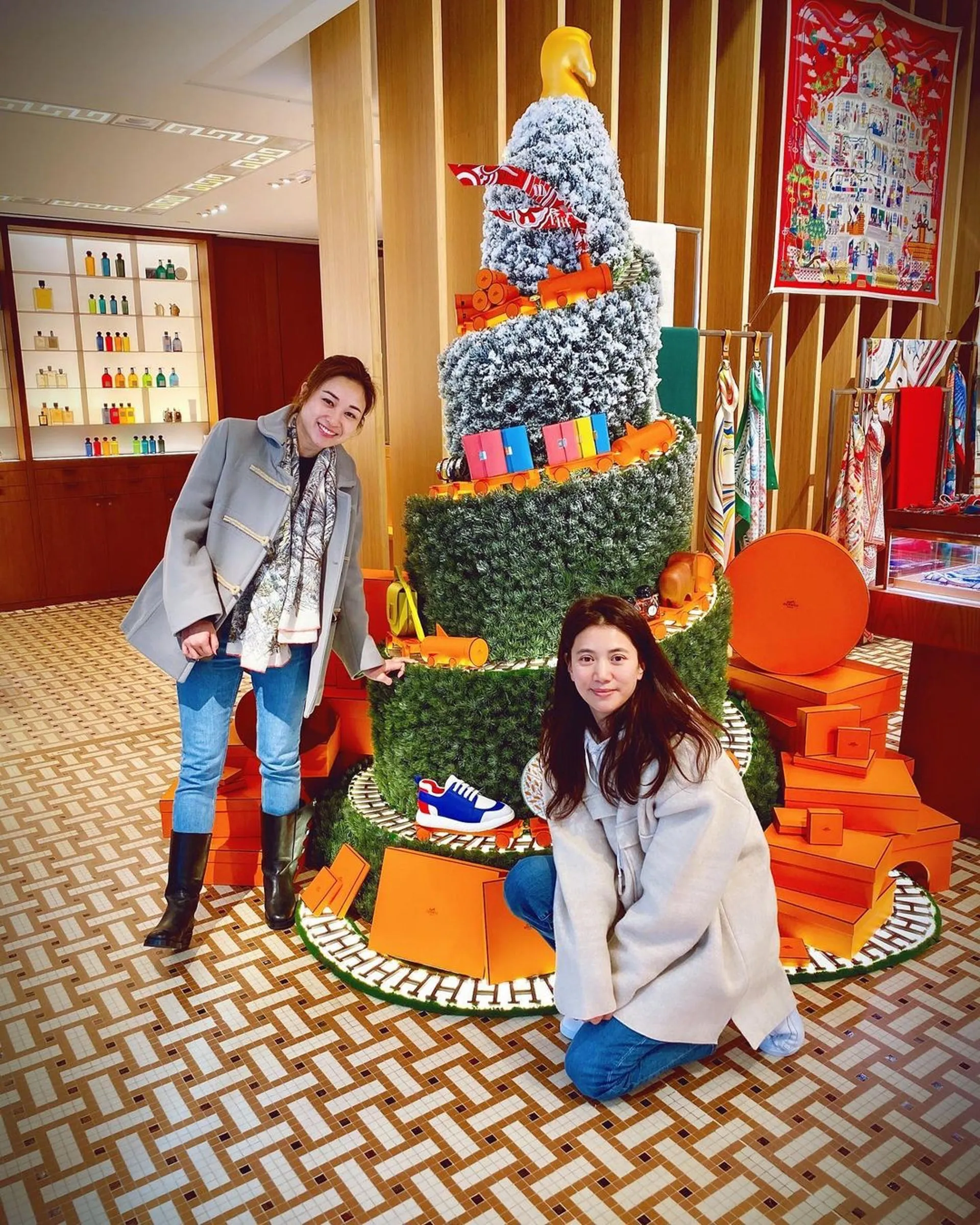 特別鍾情Hermès。（IG@anitayuenwy）