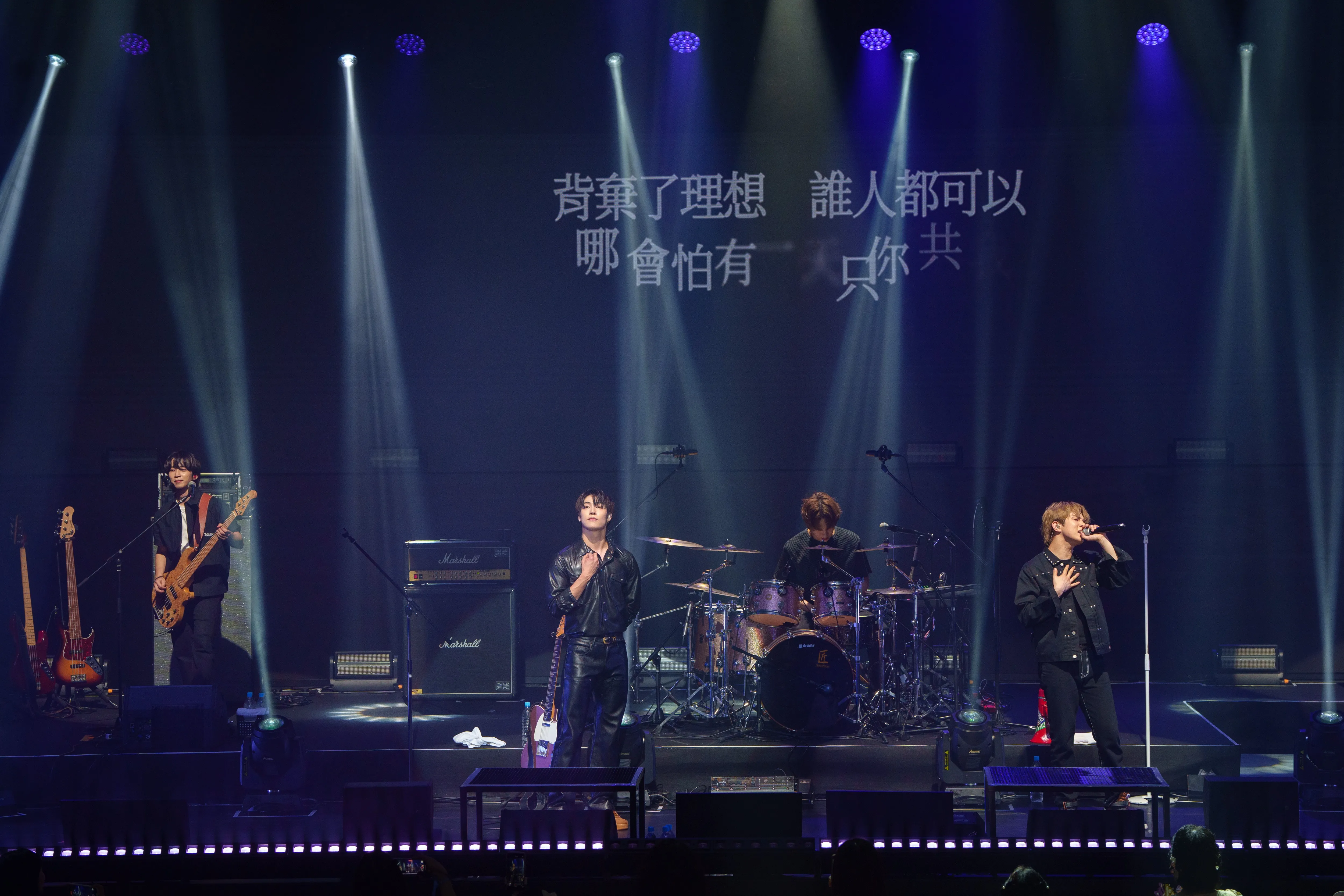 N.Flying驚喜唱出Beyond《海闊天空》 ，發音標準到不得了！（大會提供）