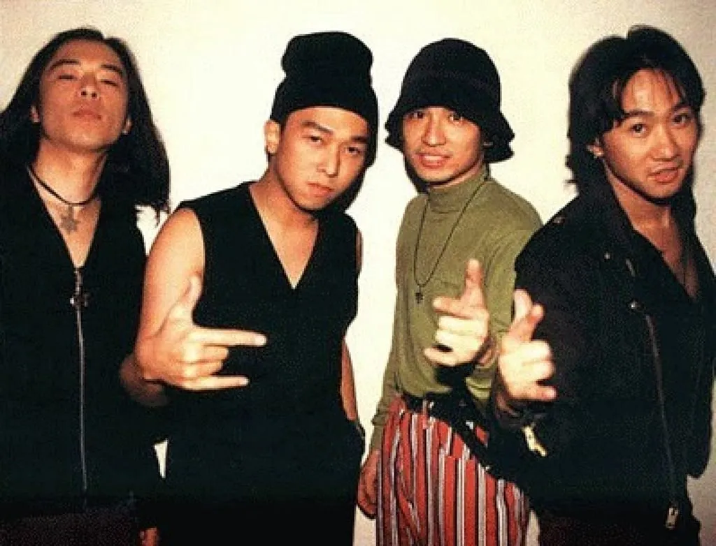 Wong Ka-kui (right) with (from left) Paul Wong, Steve Wong and Yip Sai-wing. Photo: Instagram / @doc_tang