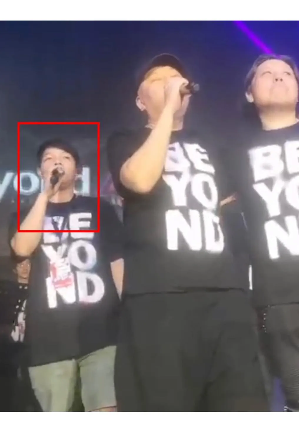 BEYOND紀念騷大會發文，指有人混入工作人員團隊。（FACEBOOK：@re:spect music magazine 紙談音樂）