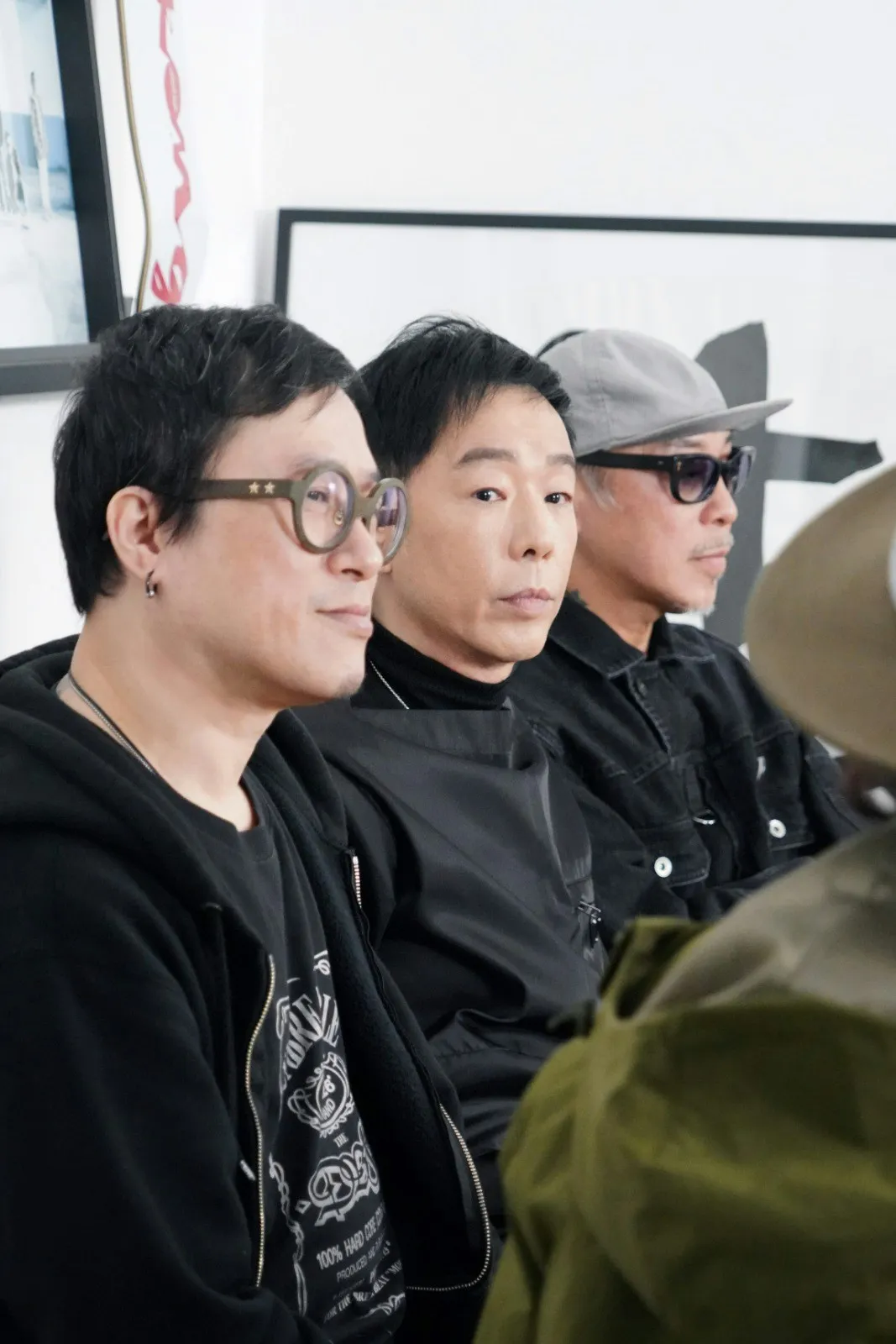 麥文威（老占）、黃貫中、梁偉庭（阿庭）。（資料照片）