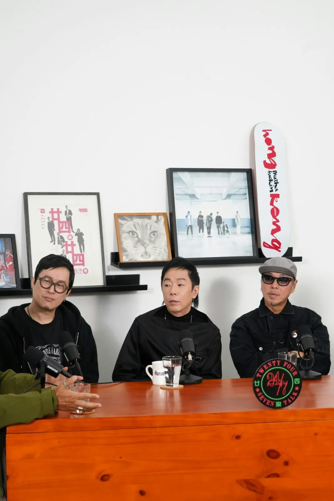 麥文威（老占）、黃貫中、梁偉庭（阿庭）(1)。（資料照片）