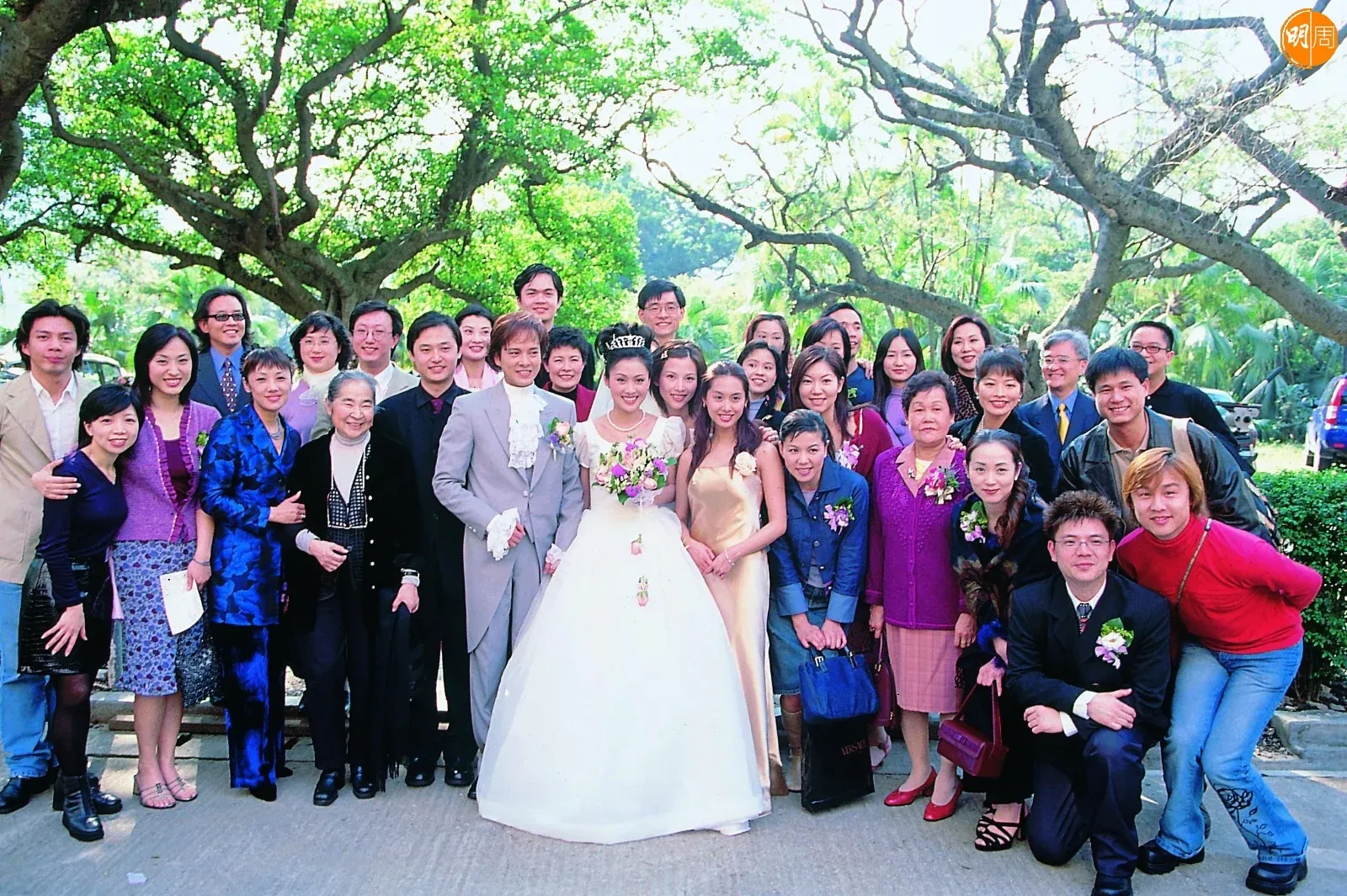 當年今周｜梁小冰陳嘉輝結婚｜2000年3月4日