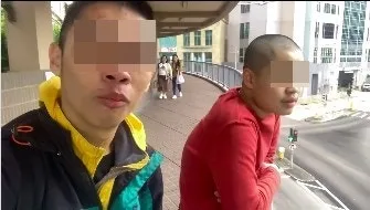 被捕兩人經常外出拍片及合照，不時表示「兄弟，好耐冇見」。（Instagram影片截圖）