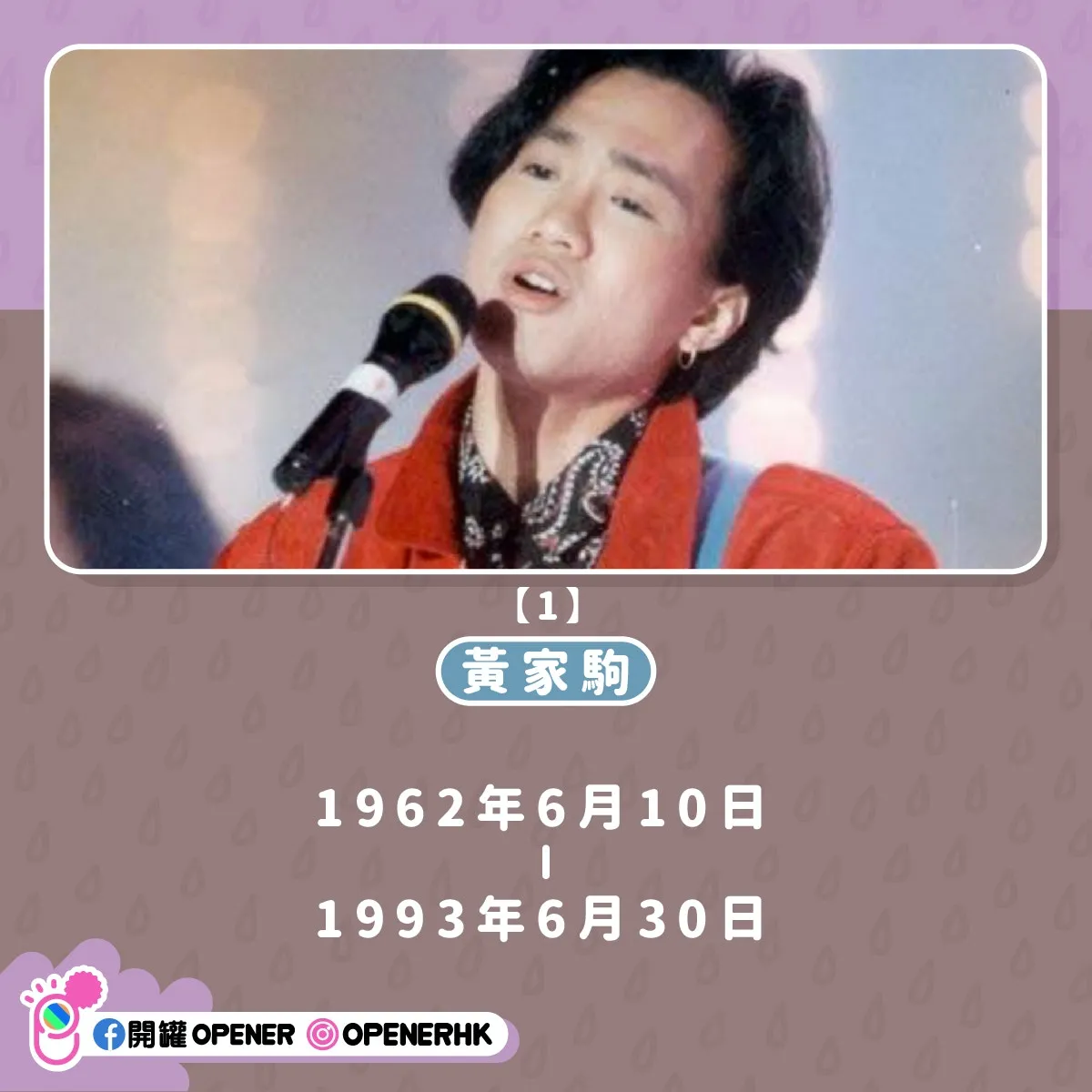 張國榮逝世22周年｜香港5位具影響力已故明星 00後:想80年代出世