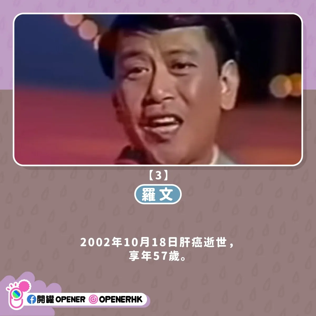 張國榮逝世22周年｜香港5位具影響力已故明星 00後:想80年代出世