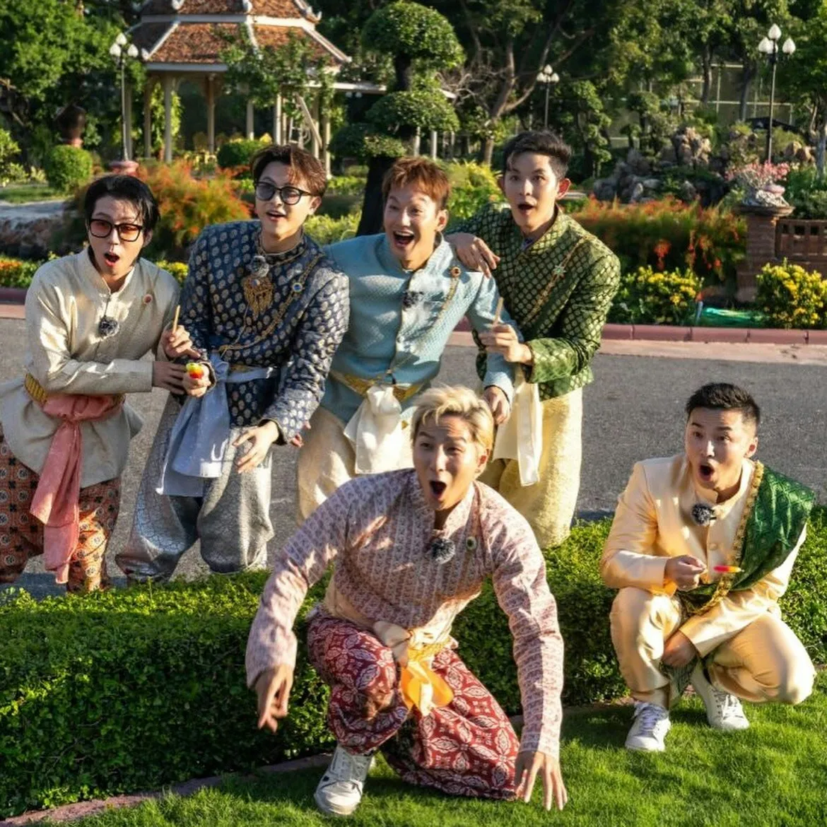 棒棒堂去年開始合體，錄製真人騷《來吧！哪裡怕》。（fb@廖允杰Jaydaone）