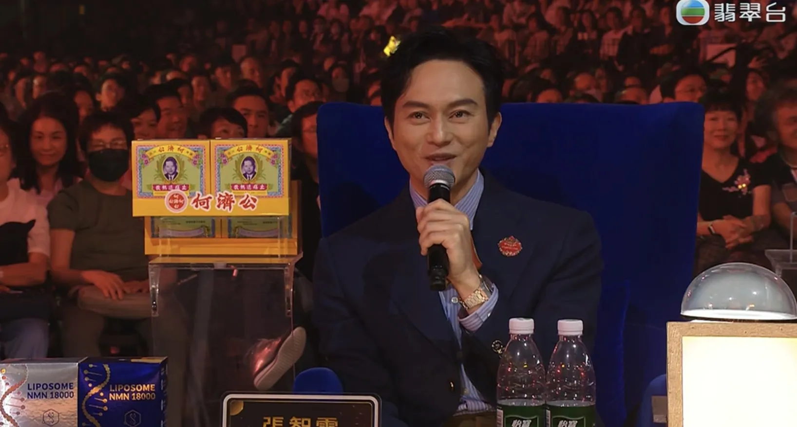 張智霖坦言趙浚承打動了他。（TVB截圖）