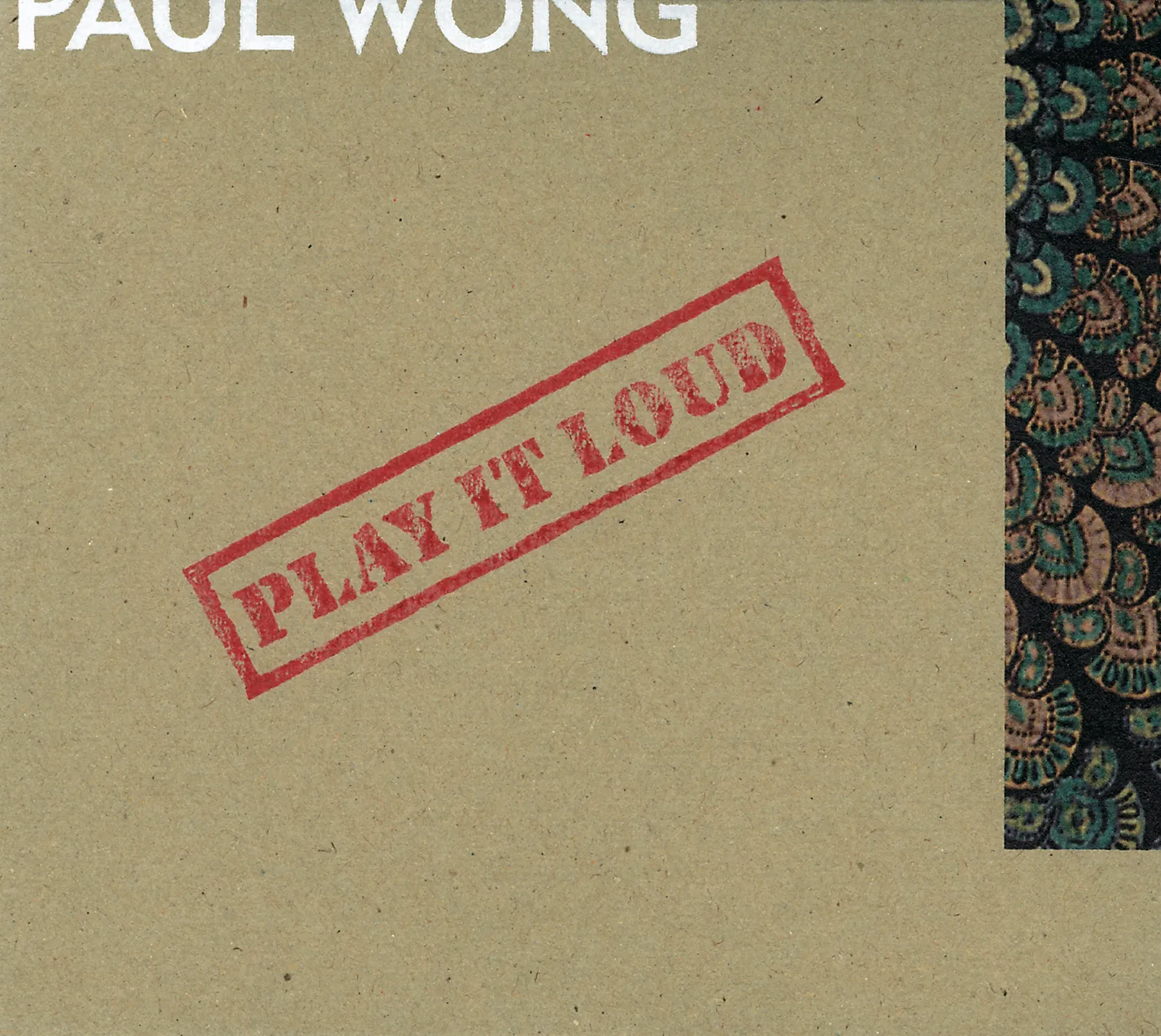 Play It Loud - 黃貫中 2002 粵語 專輯